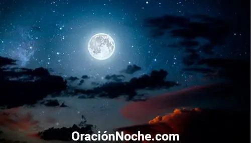 Oración de la noche de hoy